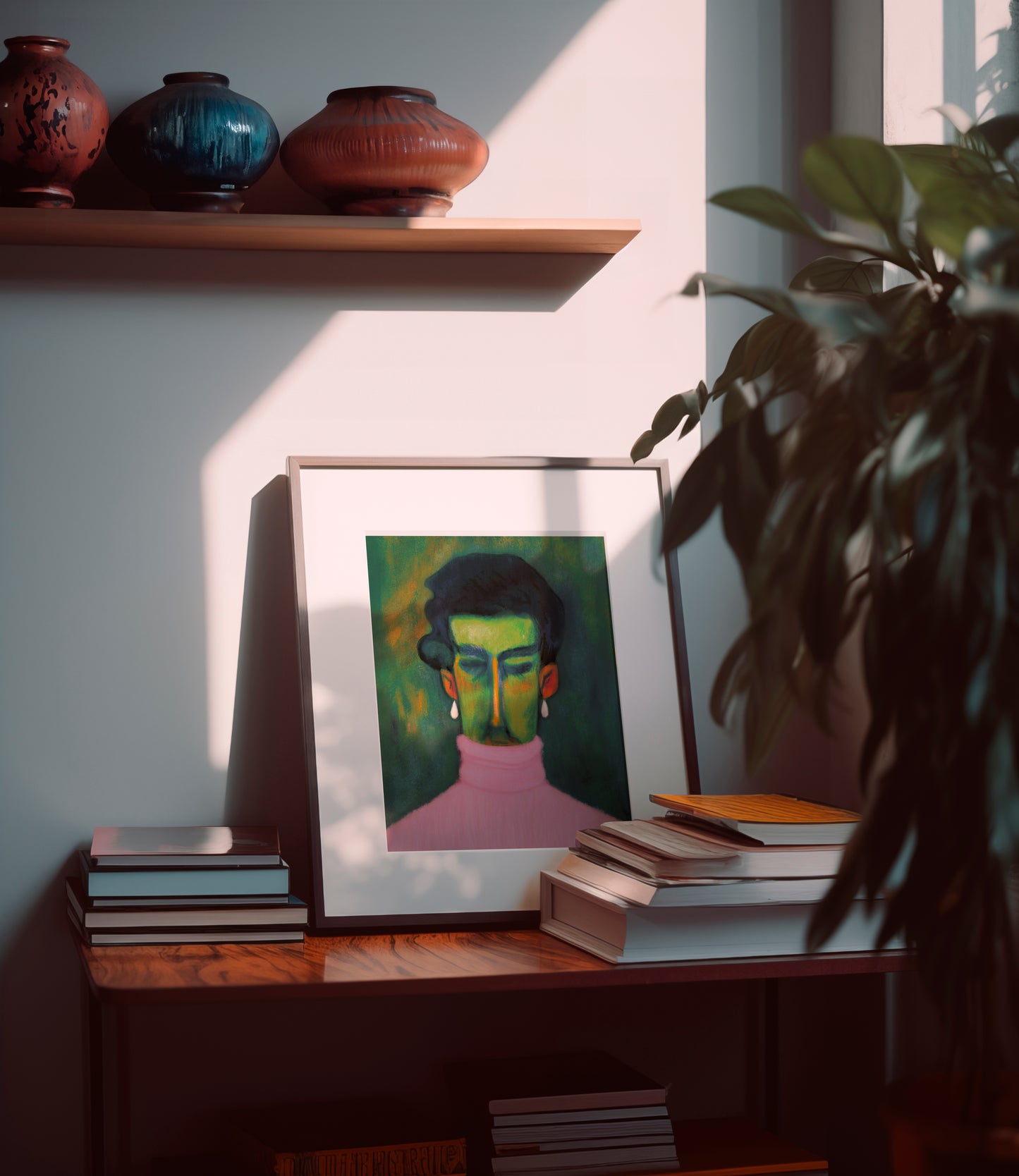 Strawberry Turtleneck